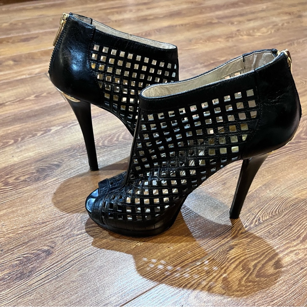Michael Kors Peep Toe Bootie